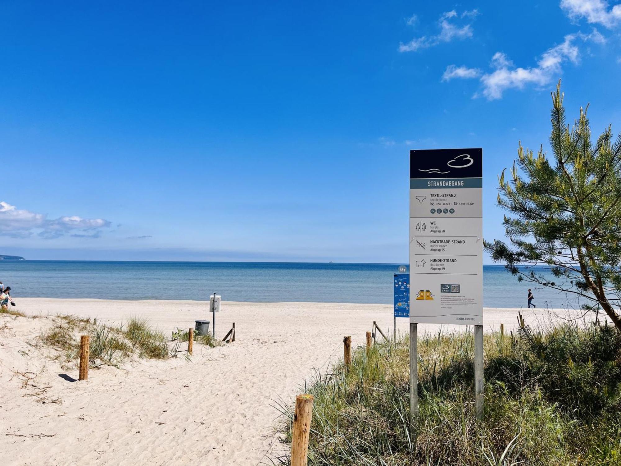 Ferienwohnung Domizil Am Meer Haus Arkona Prora บินซ์ ภายนอก รูปภาพ